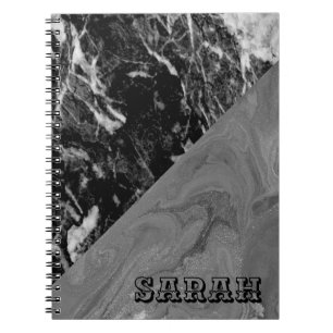 Cuaderno Marble negro de moda de Guay