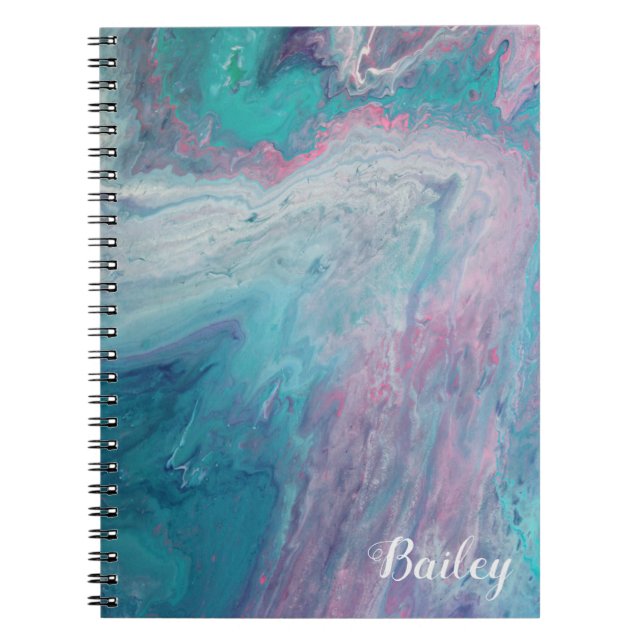 Cuaderno Marble Notebook Blue (Frente)