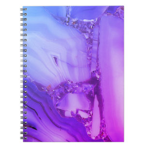 Cuaderno Marble púrpura exótico