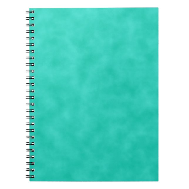 Cuaderno Marbleado verde-azul turquesa (Frente)
