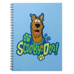 Cuaderno Marca de carácter de impresión Scooby-Doo Paw