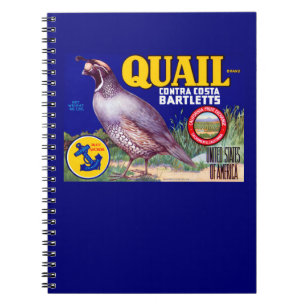 Cuaderno Marca de cola Contra Costa Bartletts