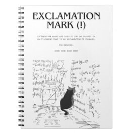 Cuaderno Marca de exclamación