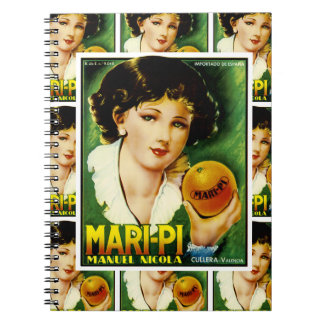 Cuaderno Marca Naranja Mari Pi multiimpresión