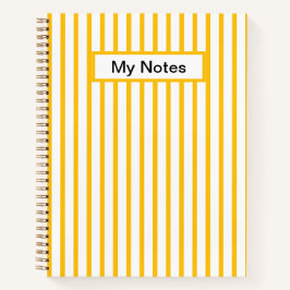 Cuaderno Marca personalizada clásica moderna con banda amar