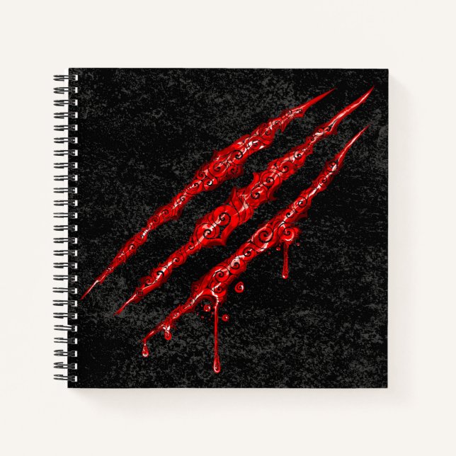 Cuaderno Marcas De Cuchillas De Swirly (Anverso)