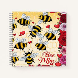 Cuaderno Marco de amor floral de Bee Mine