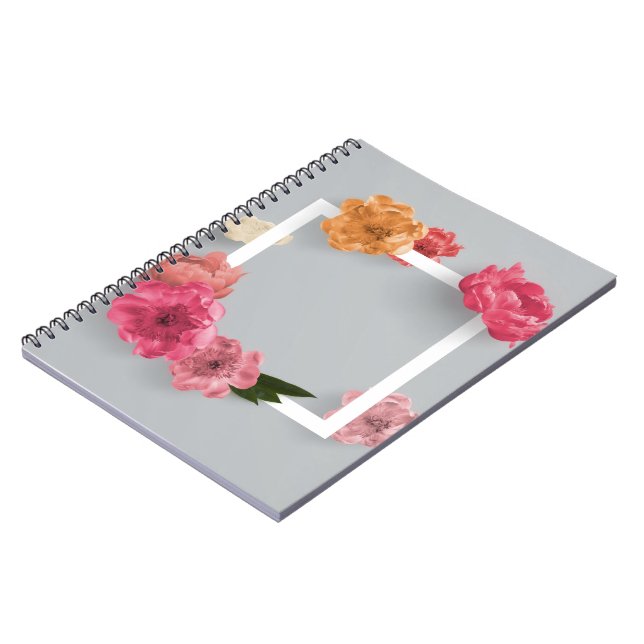 Cuaderno Marco de flor (Lado Izquierdo)
