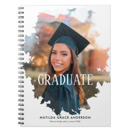 Cuaderno Marco de foto de personalizado graduado