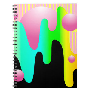 Cuaderno marco de ilustracion de diseño con concepto de cír