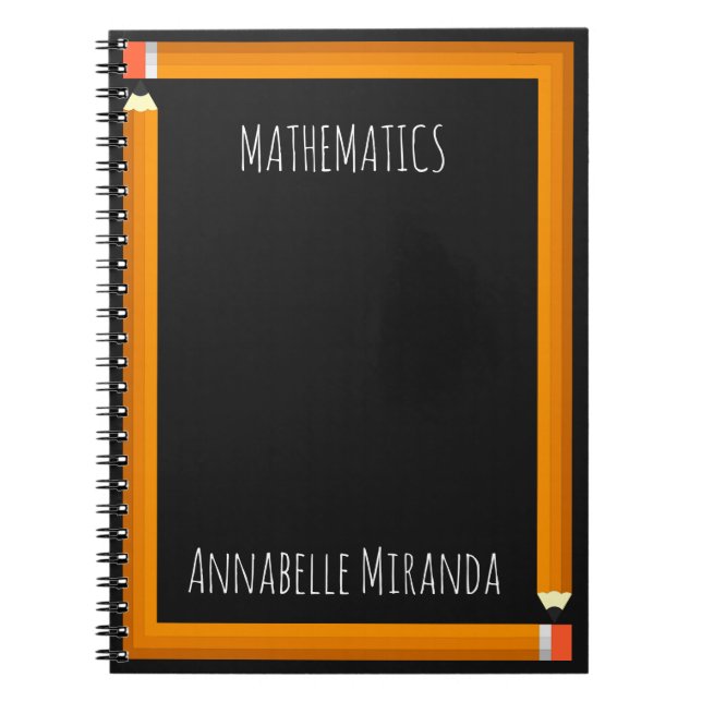 Cuaderno Marco de lápiz (Frente)