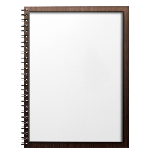 Cuaderno Marco de madera de marco fotográfico (Frente)