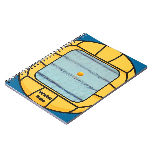 Cuaderno Marco del water polo (añada su propia foto!) (Lado Izquierdo)