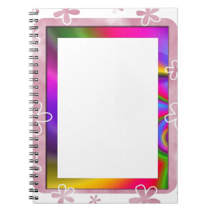 CUADERNO MARCO FLORAL DE LA FOTO