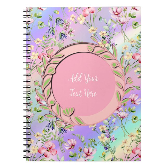 Cuaderno Marco floral elegante: para cada ocasión (Frente)