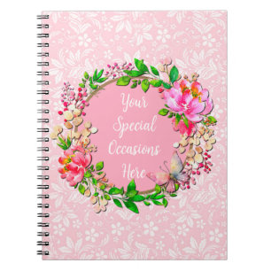 Cuaderno Marco Floral Elegante: para cualquier ocasión