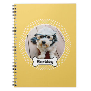 Cuaderno Marco instantáneo para foto de mascota personaliza
