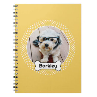 Cuaderno Marco instantáneo para foto de mascota personaliza