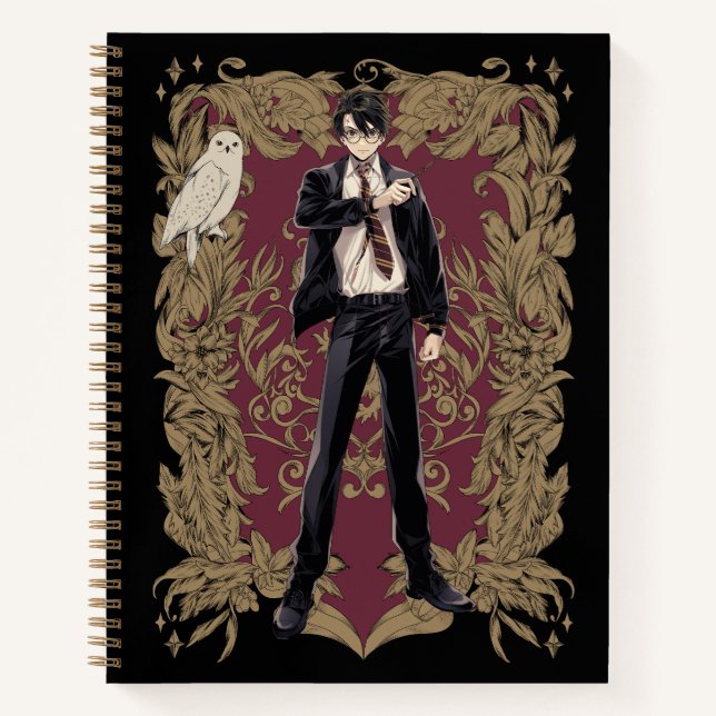 Cuaderno Marco ordenado Anime HARRY POTTER™ (Anverso)