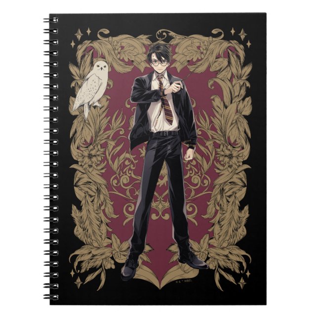 Cuaderno Marco ordenado Anime HARRY POTTER™ (Frente)