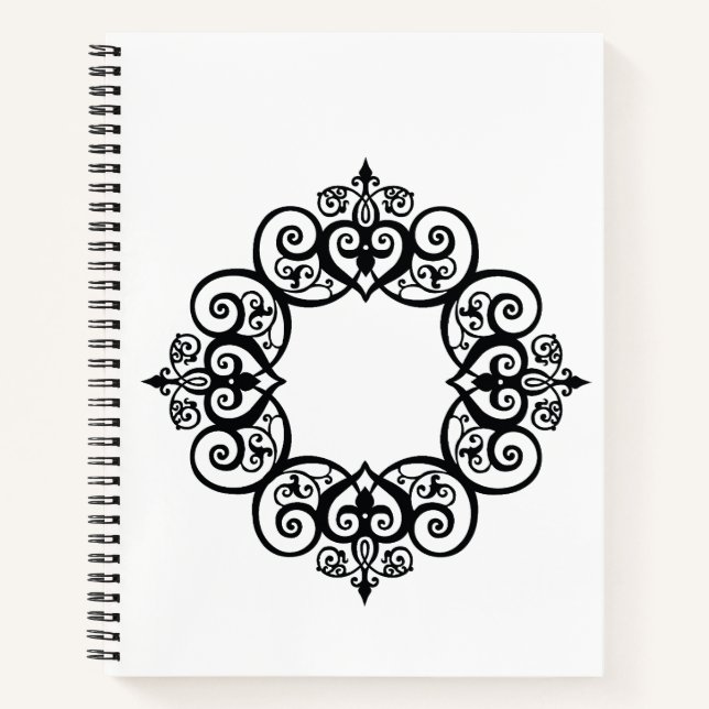 Cuaderno Marco Ornamental Antiguo (Anverso)