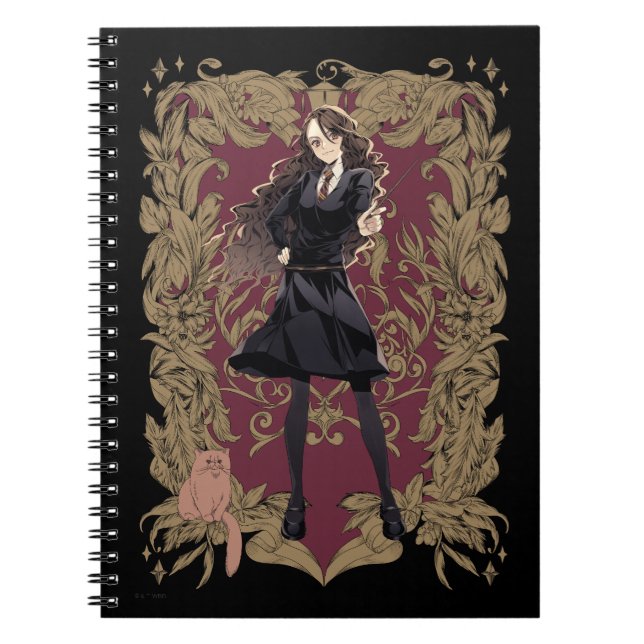 Cuaderno Marco Ornate Anime Hermione Granger (Frente)