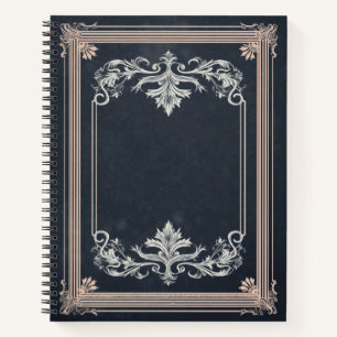 Cuaderno Marco Ornate Noir — Personalizable