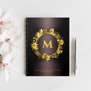 Cuaderno Marco para el tallado de la hoja de oro Nombre N