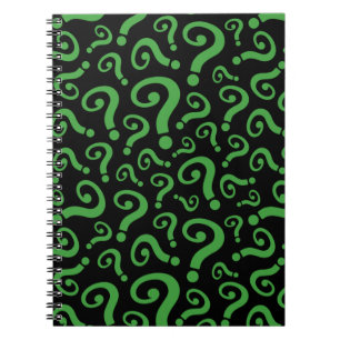 Cuaderno Marcos de preguntas verdes