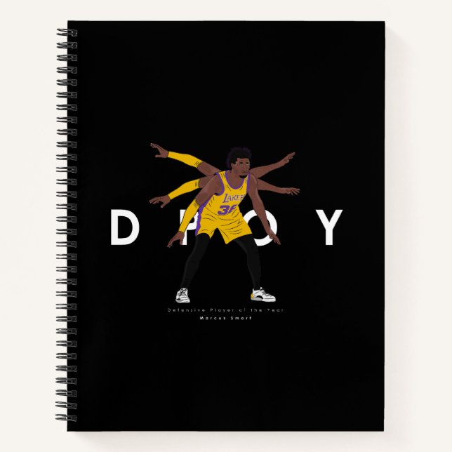Cuaderno Marcus Smart DPOY | Los Angeles Lakers (Anverso)