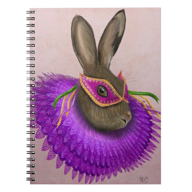 Cuaderno Mardi Gras Hare (Frente)
