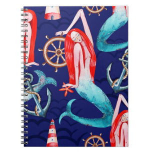 Cuaderno Marea de patrón acuático