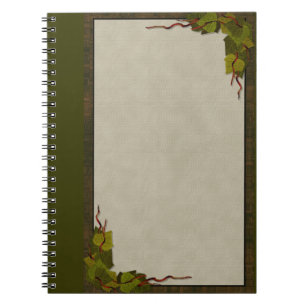 Cuaderno Marfil verde