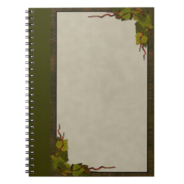 Cuaderno Marfil verde (Frente)