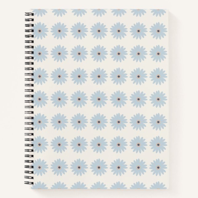 Cuaderno Margarita azul claro (Anverso)