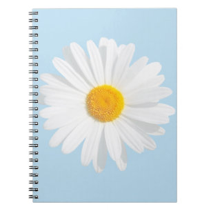 Cuaderno margarita blanca