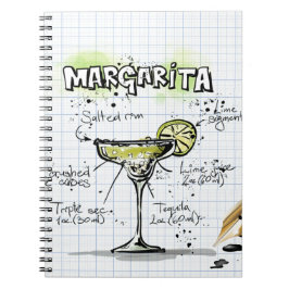 Cuaderno Margarita Cocktail Receta