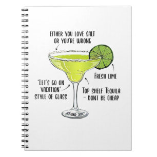 Cuaderno Margarita Concoction Stemless O Amas La Sal