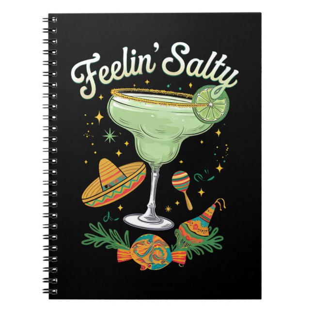 Cuaderno Margarita Salada Divertida Cinco De Mayo (Frente)