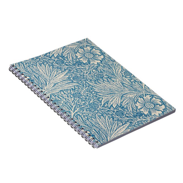 Cuaderno Margaritas Azules (por William Morris) (Lado Derecho)
