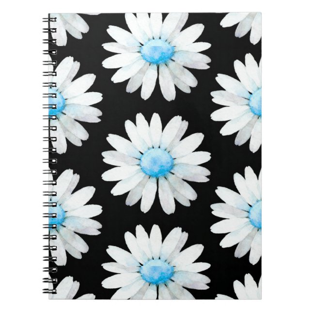 Cuaderno Margaritas de puntos azules (Frente)