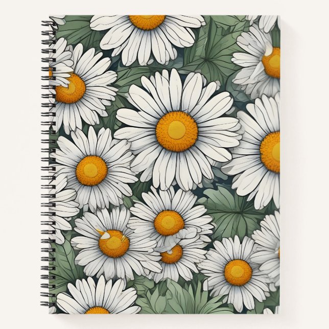 Cuaderno Margaritas Frescas (Anverso)