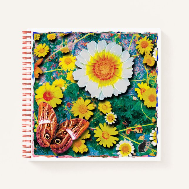 Cuaderno Margaritas pueden  (Anverso)