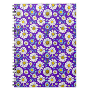 Cuaderno Margaritas y Hojas