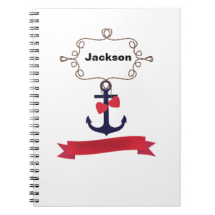 Cuaderno Margen de cuerda de anclaje marea náutica naval tr