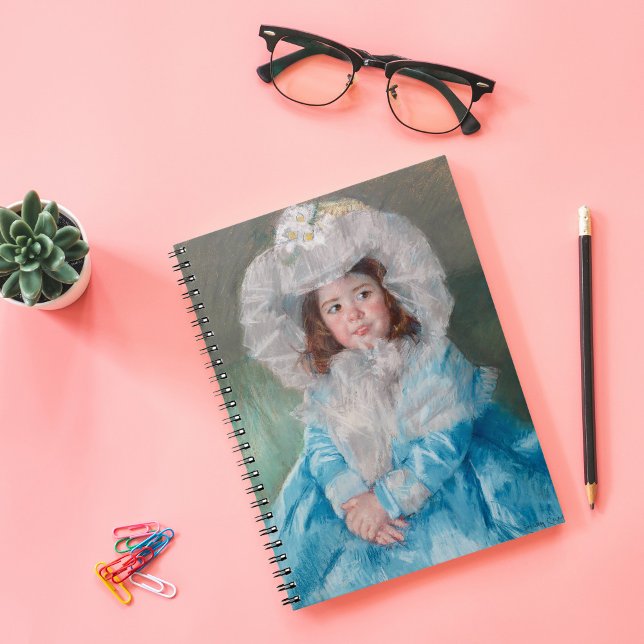 Cuaderno Margot en azul | Mary Cassatt (Subido por el creador)