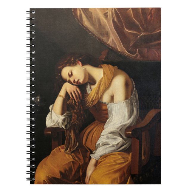 Cuaderno María Magdalena como melancolía por Artemisia Gent (Frente)