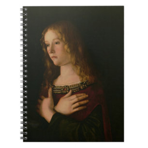 Cuaderno Maria Magdalena, detalle de la Virgen y del niño 