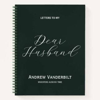 Cuaderno Marido en el Heaven Memorial Journal