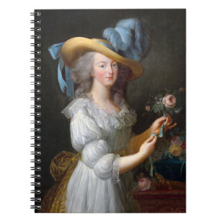 Cuaderno Marie Antoinette con un rosa